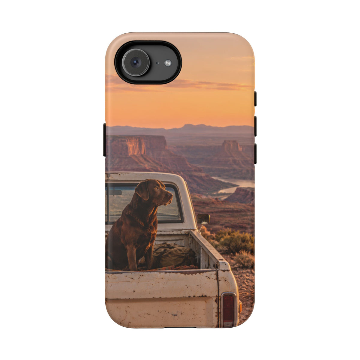 Desert Tailgate Companion iPhone Tough Case | labrador