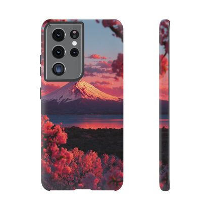 Fuji Rose Horizon Samsung Galaxy Tough Phone Case