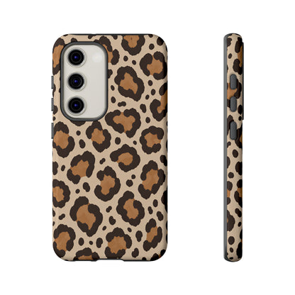 Leopard Print Samsung Galaxy Tough Case | Cocoa Wildcat
