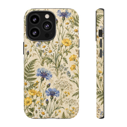 Meadow Archive iPhone Tough Case | wildflowers
