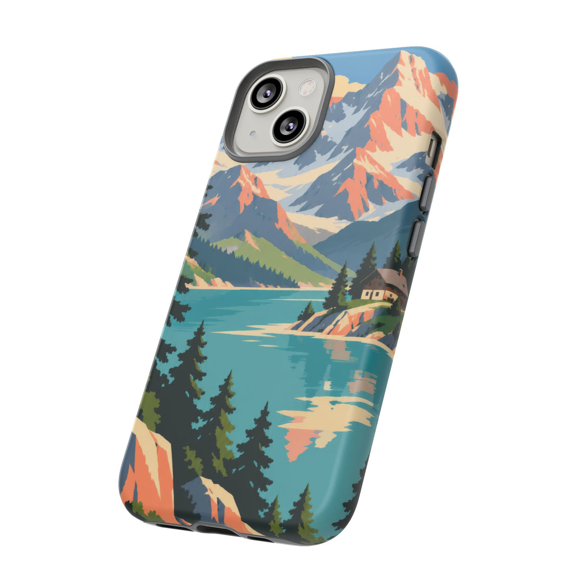 Switzerland — Alpine Lake iPhone Tough Case