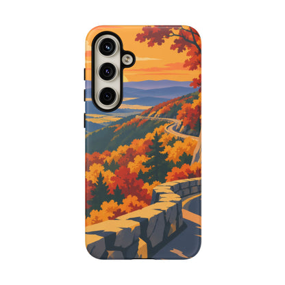 Skyline Drive — Overlook Gold Samsung Galaxy Tough Case