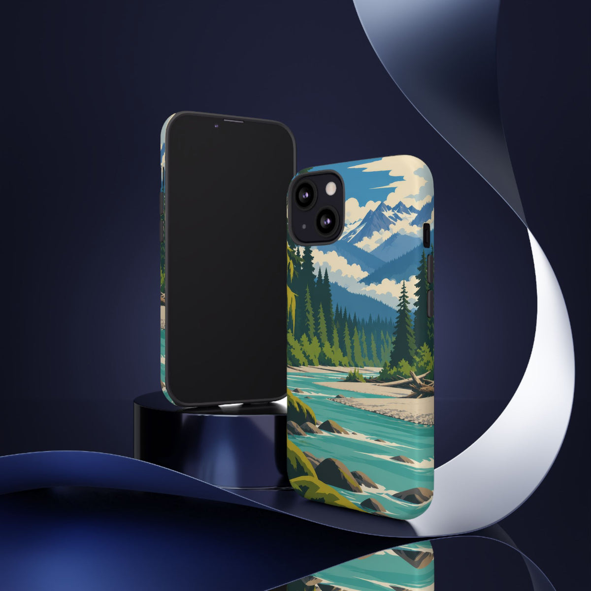 Hoh Rain Forest — Rivergreen iPhone Tough Case