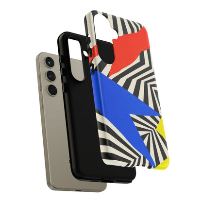 Broken Signal Samsung Galaxy Tough Case | Optical Stripe Art