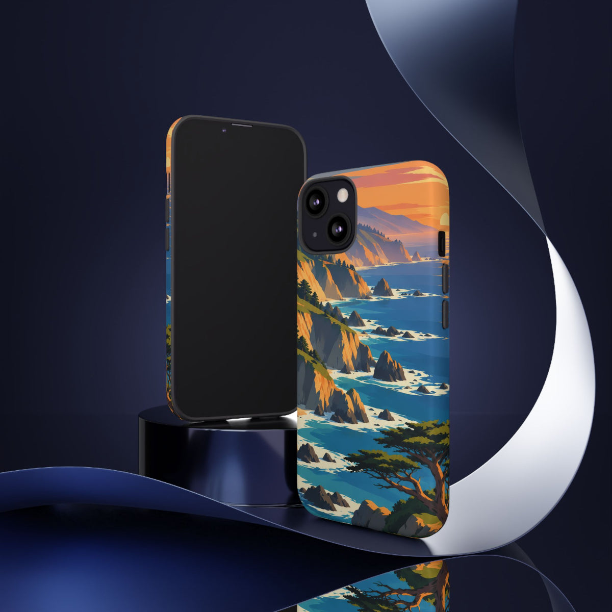Big Sur — Cypress Coast iPhone Tough Case