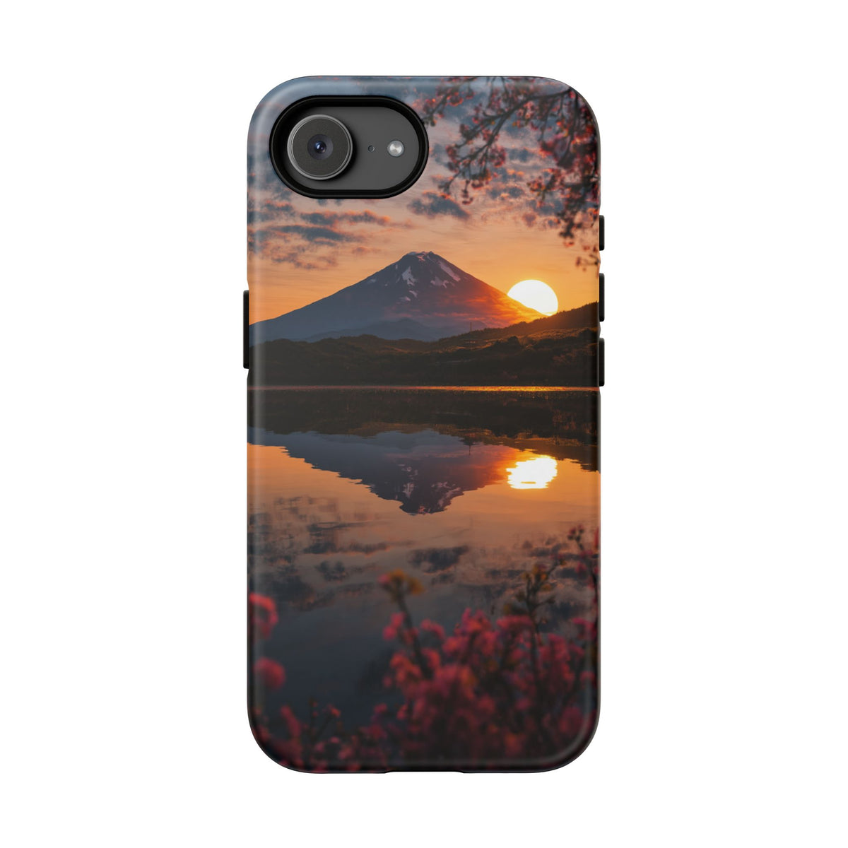 Fuji Golden Reflection iPhone Tough Phone Case