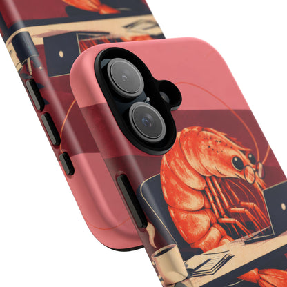 Desk Shrimp iPhone Tough Case