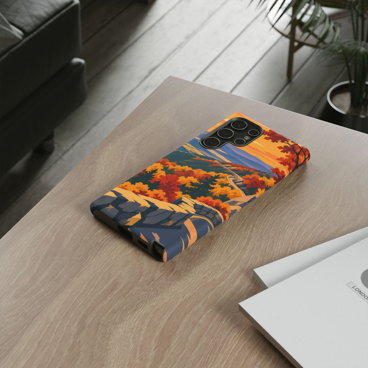 Skyline Drive — Overlook Gold Samsung Galaxy Tough Case