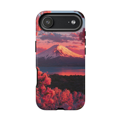 Fuji Rose Horizon iPhone Tough Phone Case