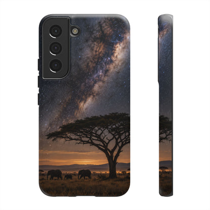 Milky Way over the Plains Samsung Galaxy Tough Case