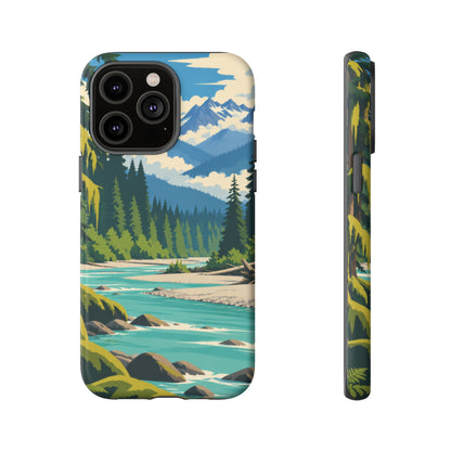 Hoh Rain Forest — Rivergreen iPhone Tough Case