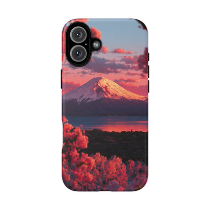 Fuji Rose Horizon iPhone Tough Phone Case