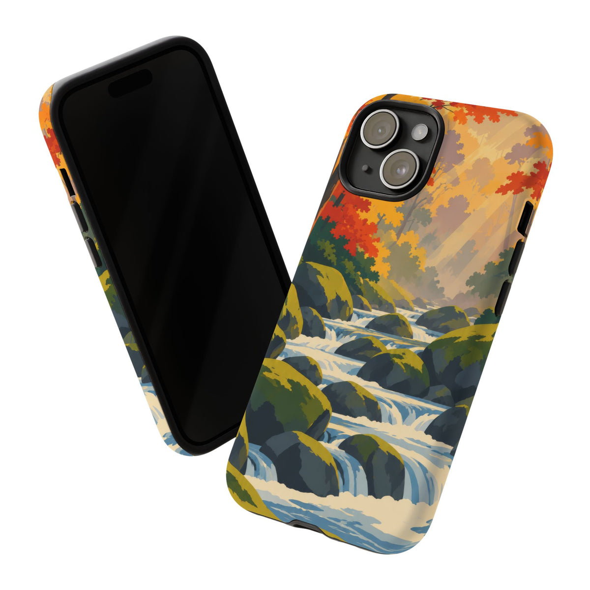 Great Smoky Mountains — Autumn Creek iPhone Tough Case