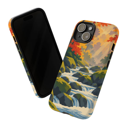 Great Smoky Mountains — Autumn Creek iPhone Tough Case