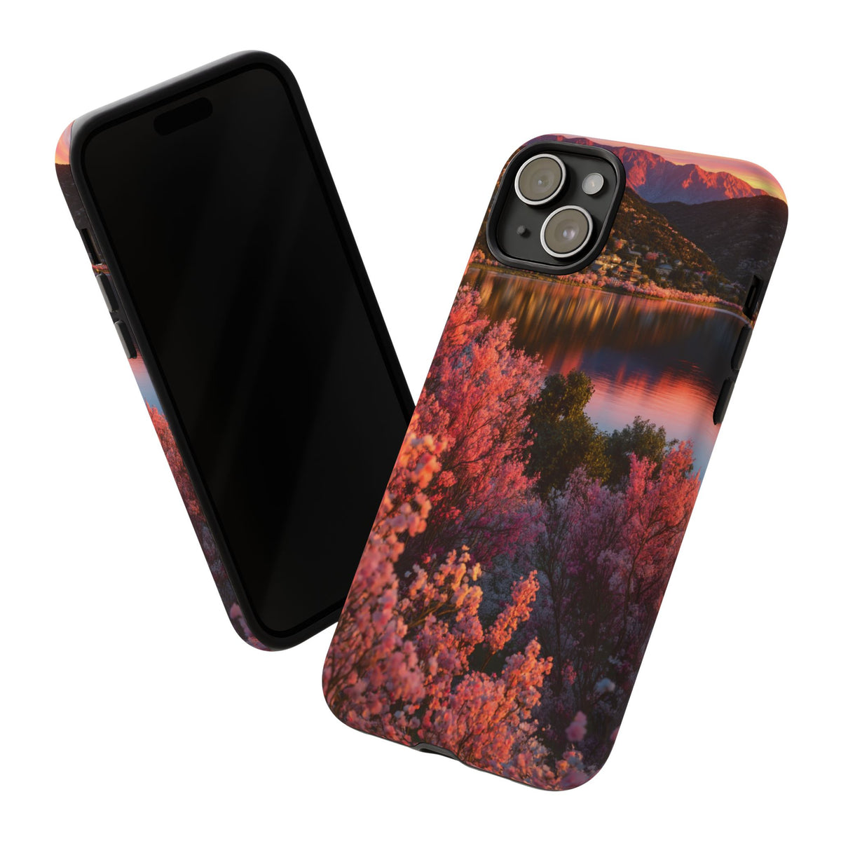 Alpine Bloom Lake iPhone Tough Phone Case