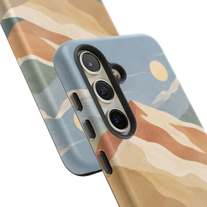 Sandstone Horizon Samsung Galaxy Tough Case | sandstone mountains