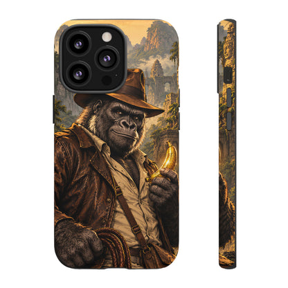 Adventure Gorilla iPhone Tough Case | Temple of Bananas