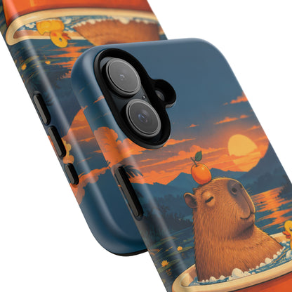 Minor Inconvenience iPhone Tough Case | funny capybara