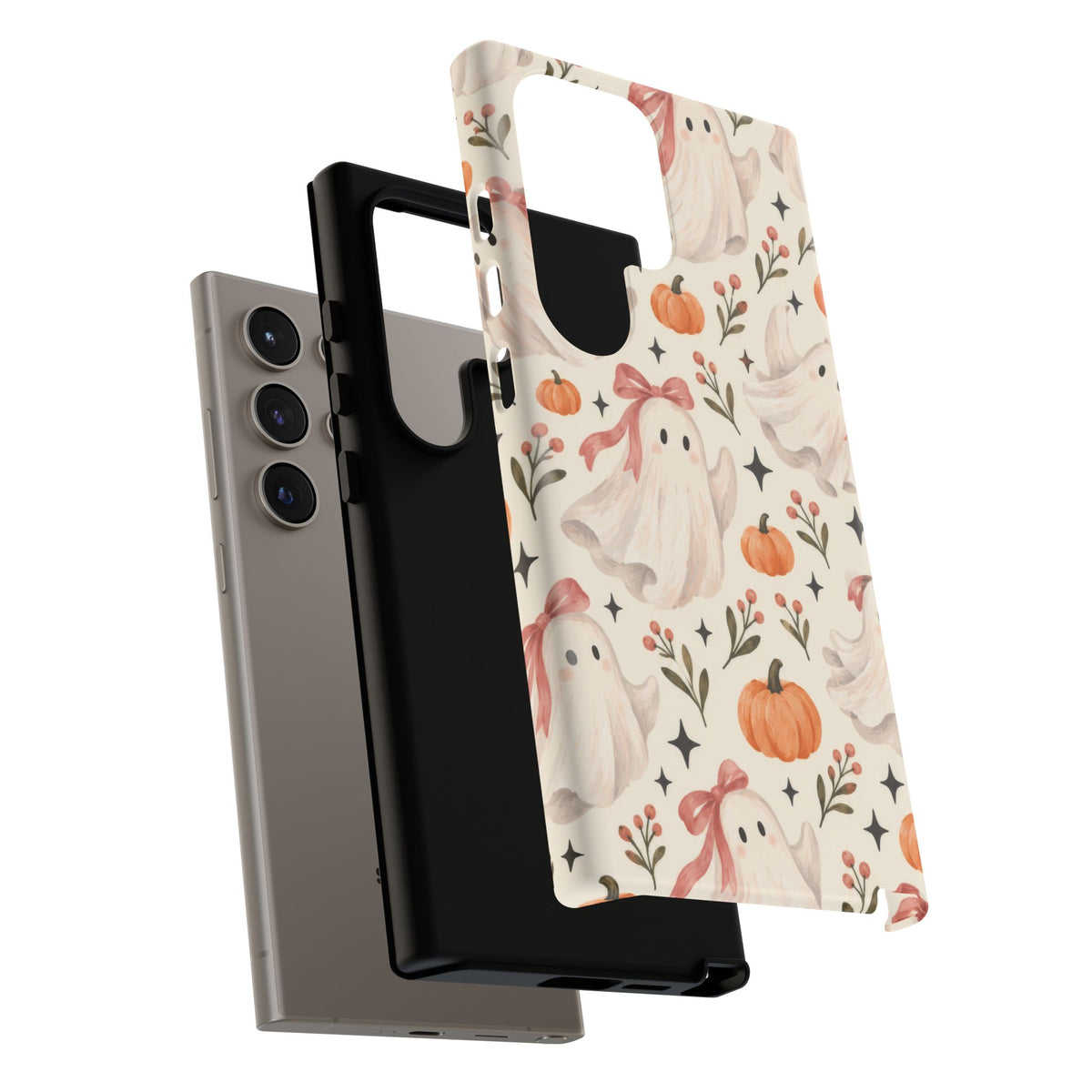 Blush Boo Social Samsung Galaxy Tough Case | cute ghost