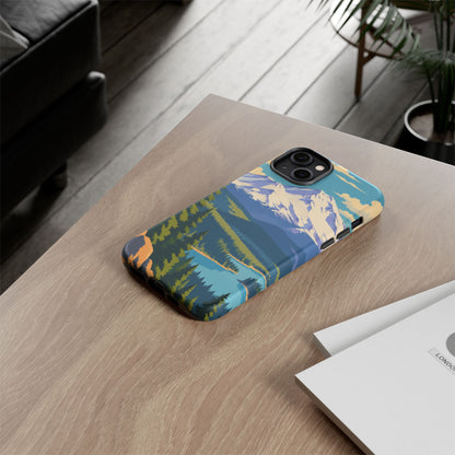 Mount Shasta — Snowlight iPhone Tough Case