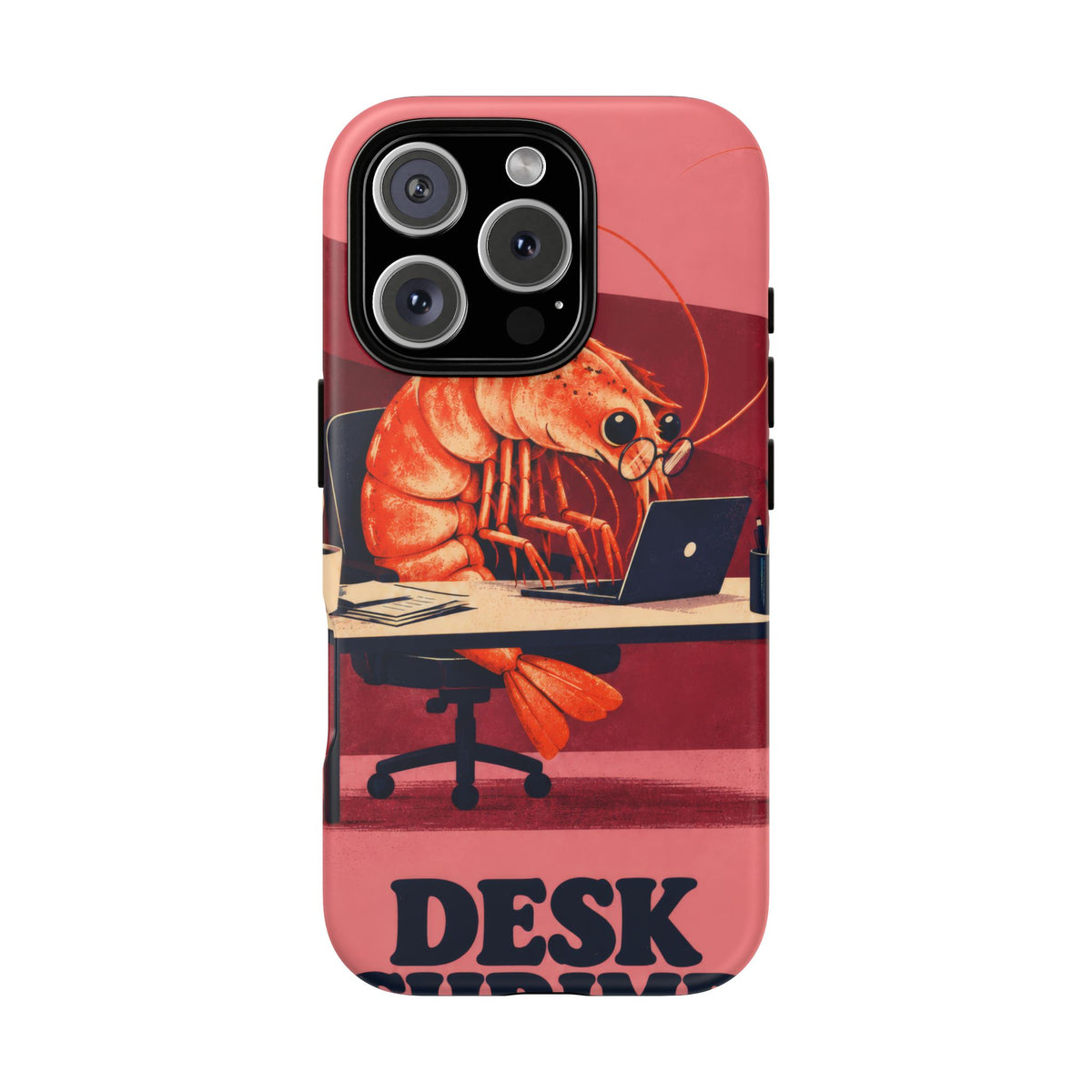 Desk Shrimp iPhone Tough Case