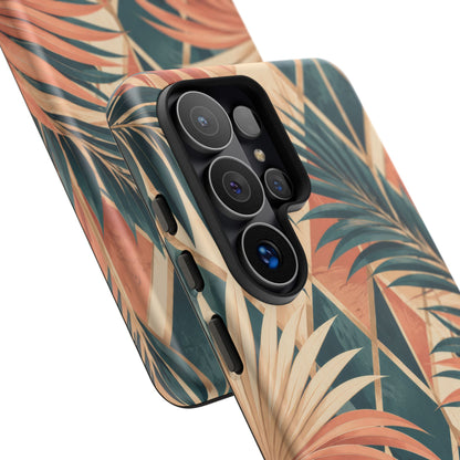 Coral Palm Pavilion Samsung Galaxy Tough Case | art deco
