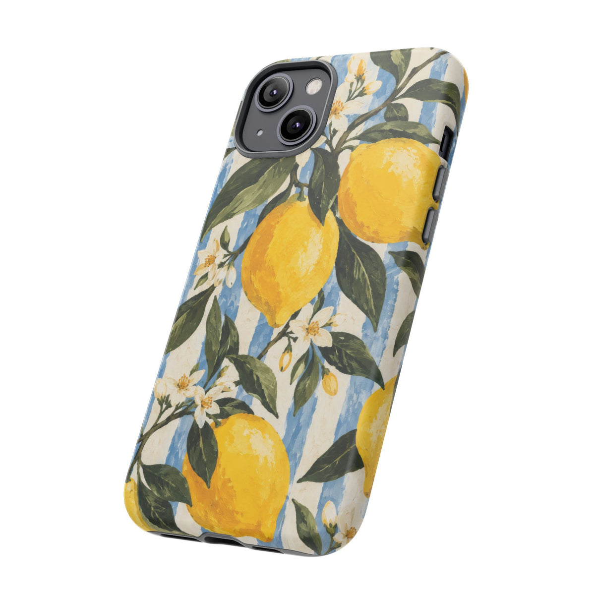 Riviera Lemons iPhone Tough Case | lemon print
