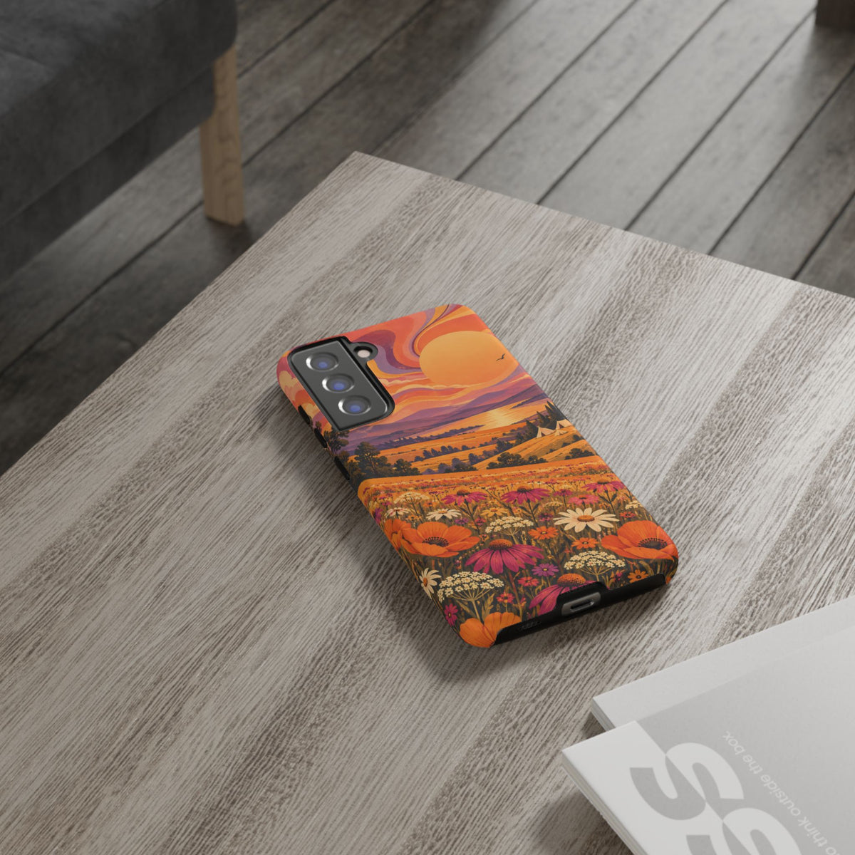 Golden Field Reverie Samsung Galaxy Tough Case | sixties festival
