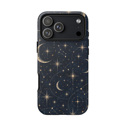 Celestial Moon iPhone Tough Case | Nocturne Atlas
