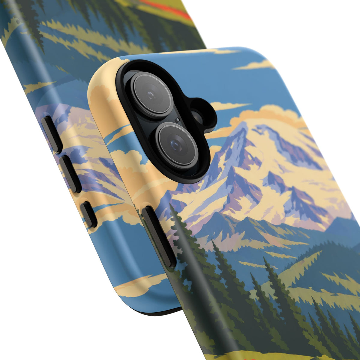 Mount Rainier — Meadow Radiance iPhone Tough Case