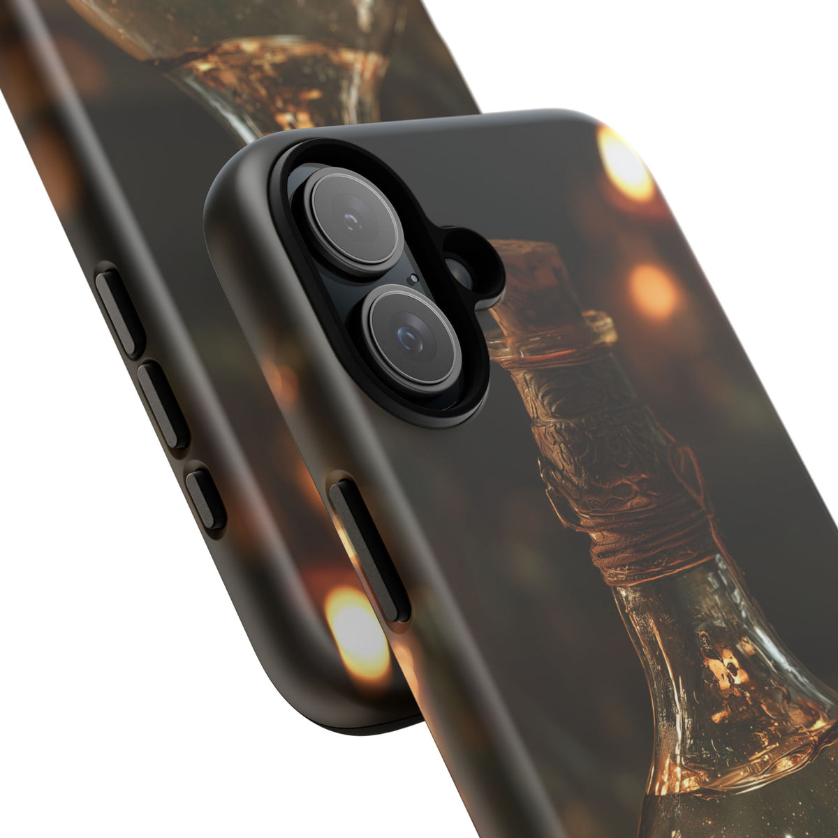 Bottled Cosmos iPhone Tough Case | Galaxy in an Antique Bottle