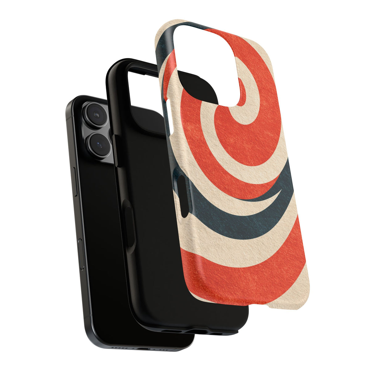 Ember Spiral iPhone Tough Phone Case