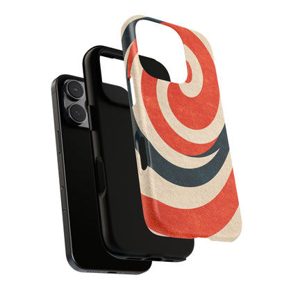 Ember Spiral iPhone Tough Phone Case