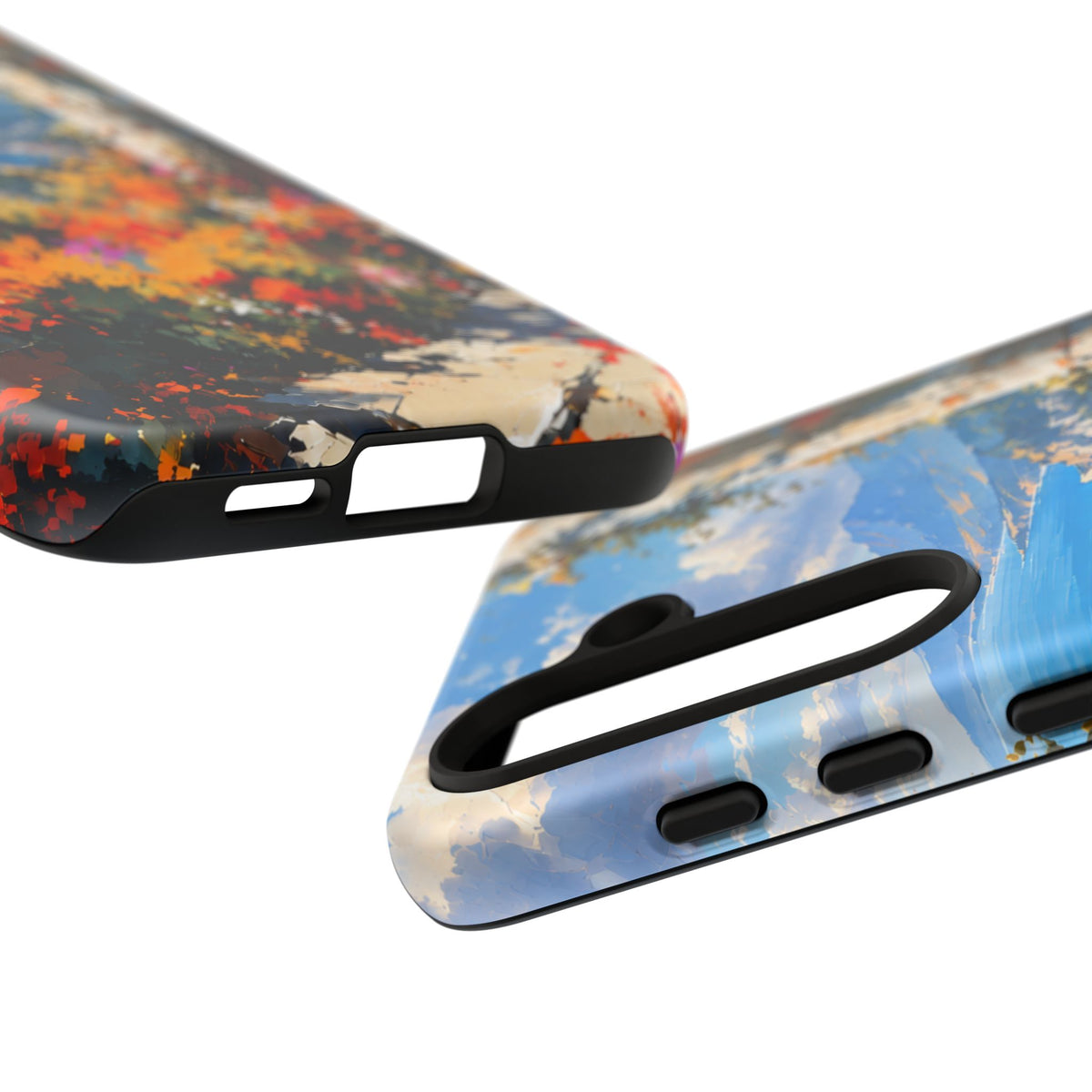 Azure Sanctuary Samsung Galaxy Tough Case | Painterly Coastal Landscape