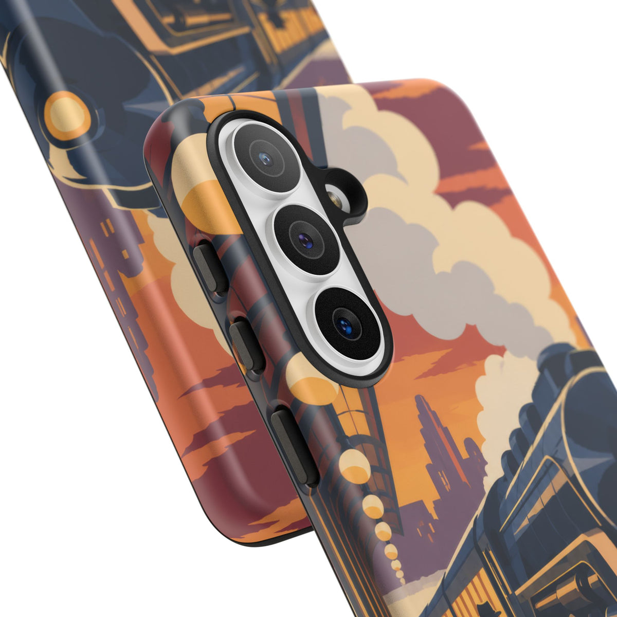 Travel by Train — Night Departure Samsung Galaxy Tough Case | train travel