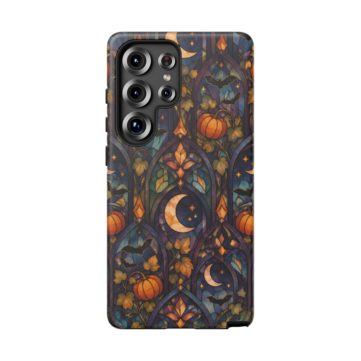 Amber Moon Window Samsung Galaxy Tough Case | celestial halloween