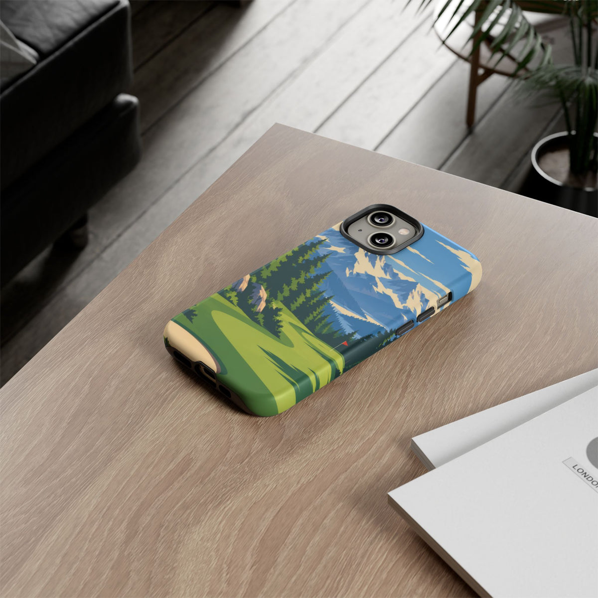 Mountain Golf — Alpine Fairway iPhone Tough Case