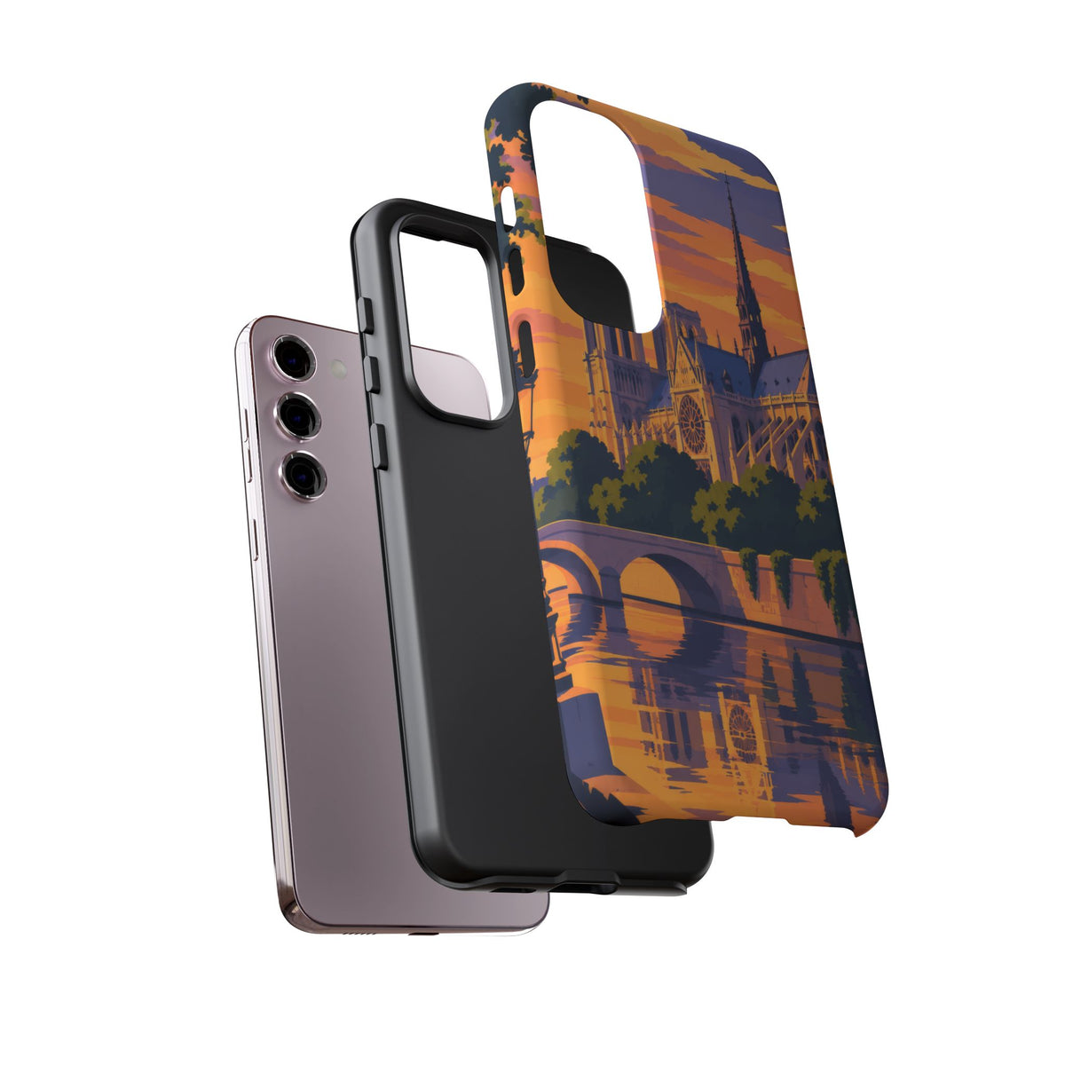 Notre Dame — Cathedral Twilight Samsung Galaxy Tough Case