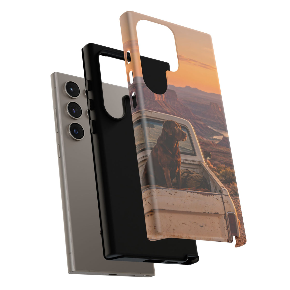 Desert Tailgate Companion Samsung Galaxy Tough Case | labrador