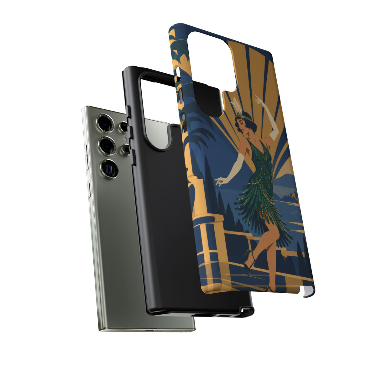 1920s Flapper — Jazz After Dark Samsung Galaxy Tough Case