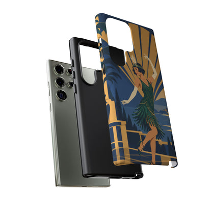 1920s Flapper — Jazz After Dark Samsung Galaxy Tough Case