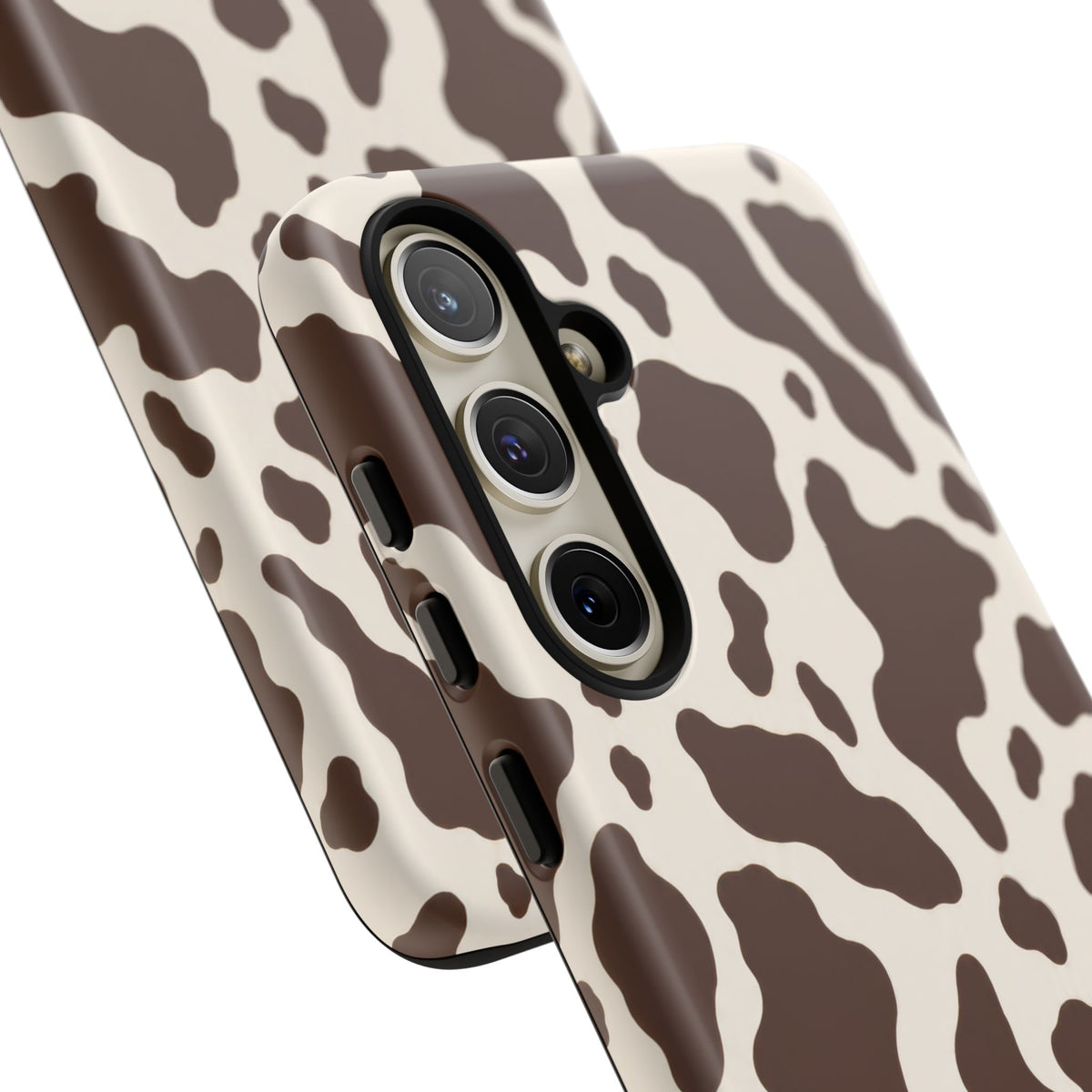 Cocoa Ranch Samsung Galaxy Tough Case | Brown Cow Print