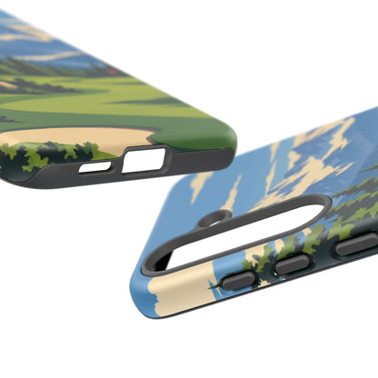 Mountain Golf — Alpine Fairway Samsung Galaxy Tough Case