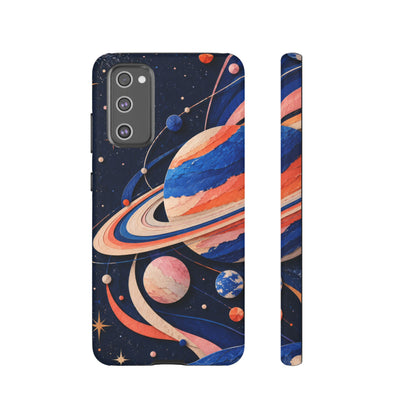 Cosmic Cut Paper Samsung Galaxy Tough Case | modern space