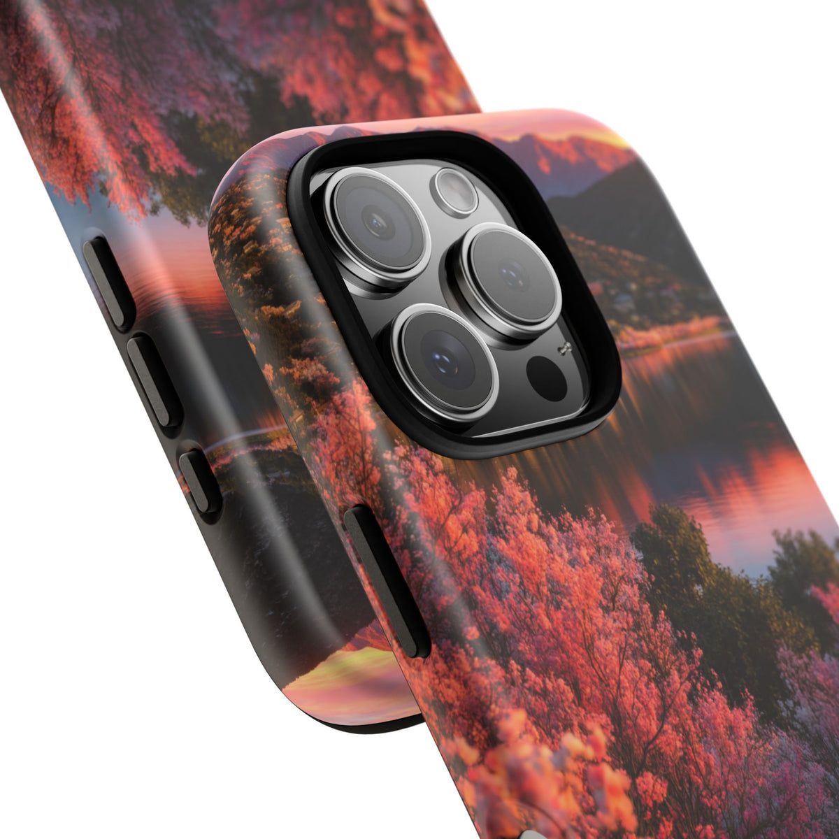 Alpine Bloom Lake iPhone Tough Phone Case