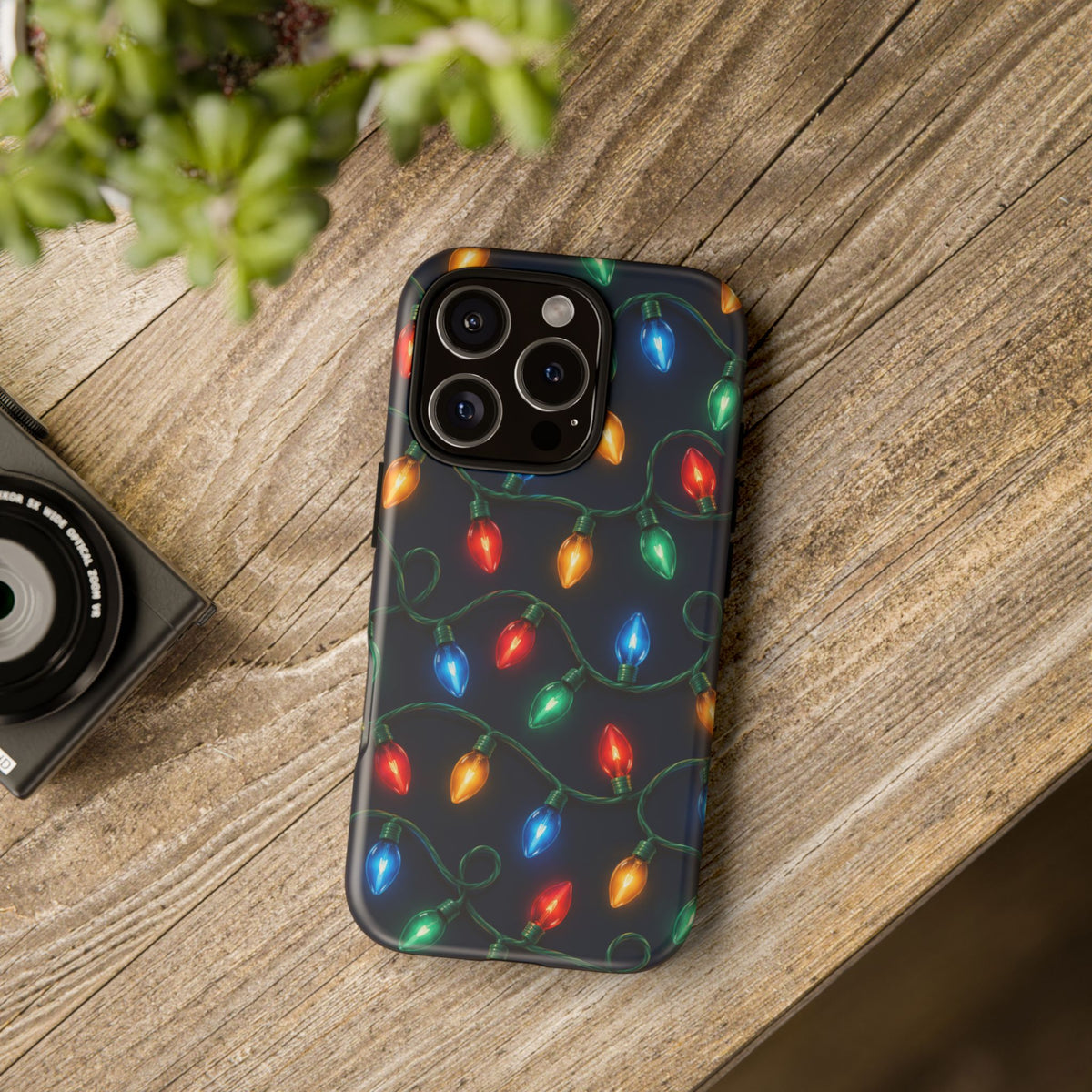 Twinkle After Dark iPhone Tough Case | christmas lights