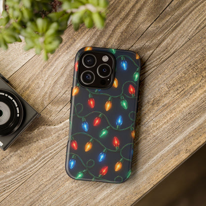 Twinkle After Dark iPhone Tough Case | christmas lights