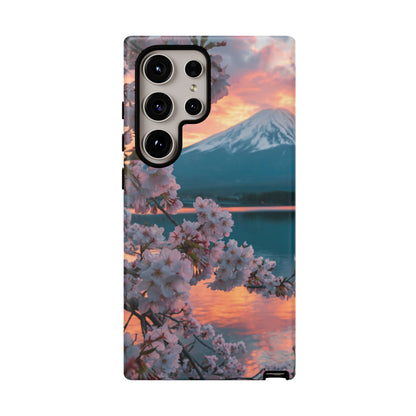 Fuji Petal Reflection Samsung Galaxy Tough Phone Case