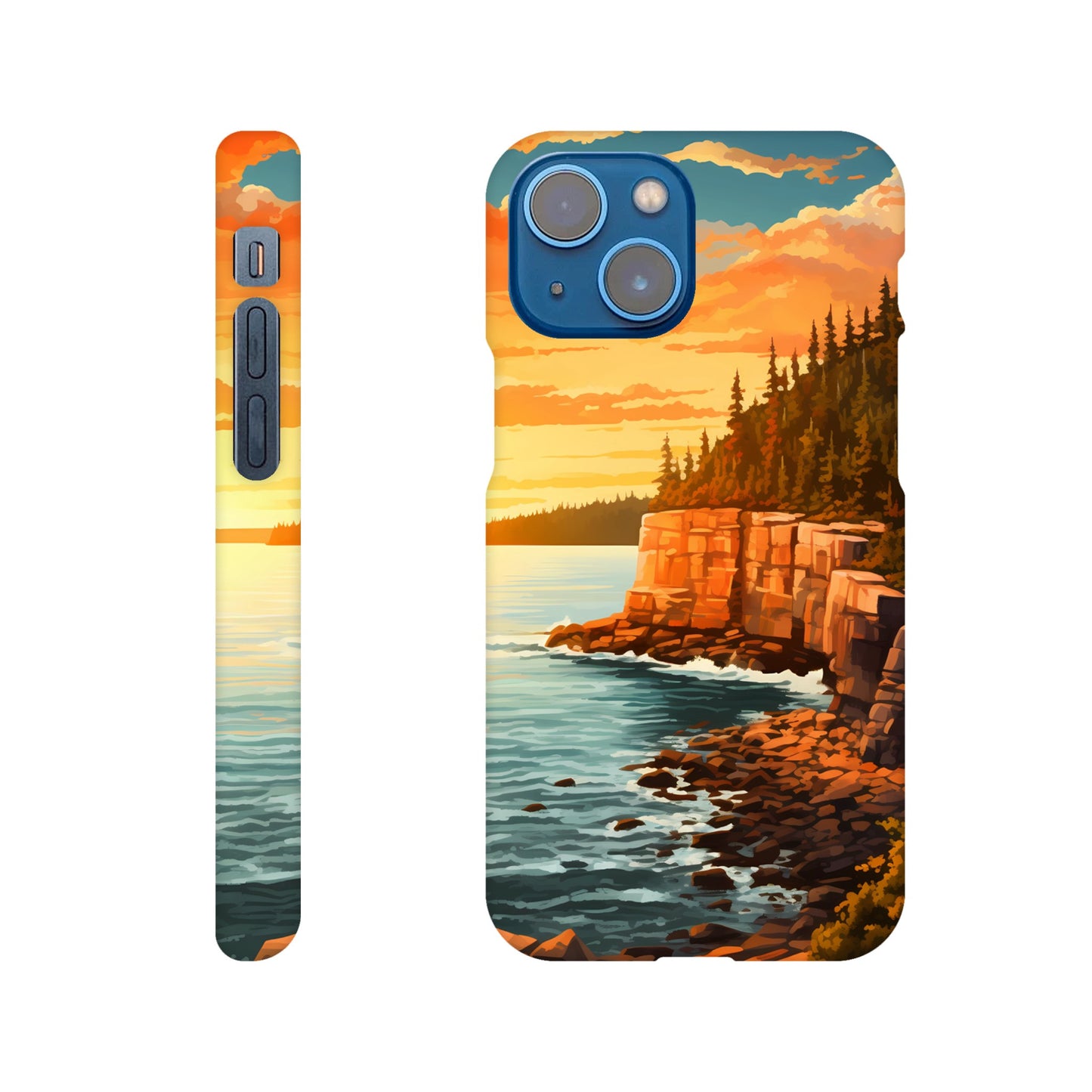 iPhone Case - Acadia Coastal Chronicles (National Park)