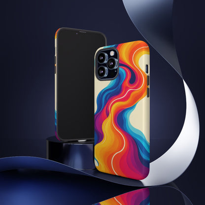 Electric Tide iPhone Tough Case | psychedelic wave